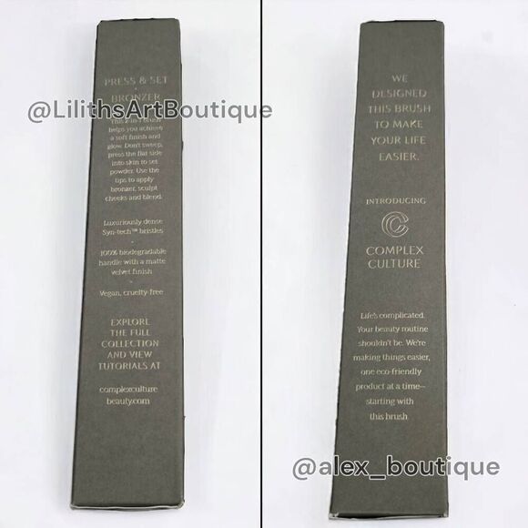 Complex Culture Press & Set Bronzer Brush (X001) - Picture 4 of 5